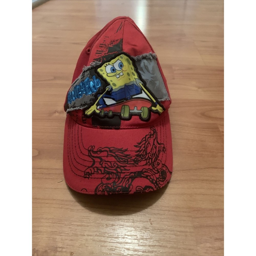 Nickelodeon Spongebob Squarepants Little Boys Adjustable Cap Hat